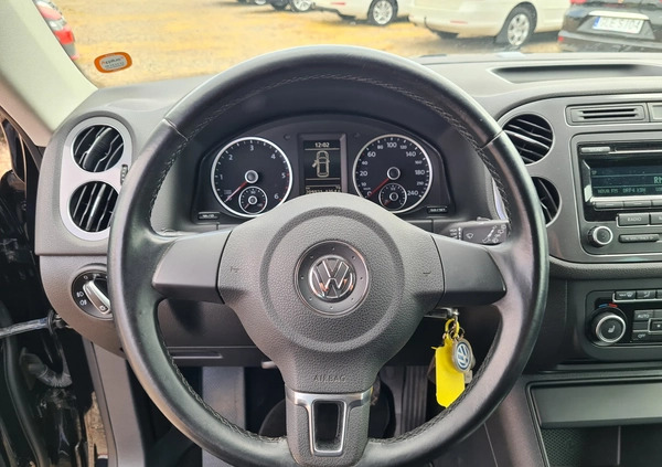Volkswagen Tiguan cena 46900 przebieg: 209931, rok produkcji 2013 z Drzewica małe 277